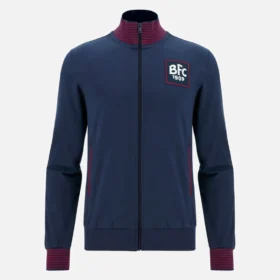 Bologna FC 1909 2025/26 Linea tifosi adulti Felpa con zip integrale Bologna FC 1909 2025/26 Linea tifosi adulti Felpa con zip integrale