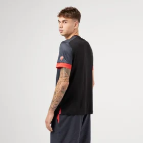 Camicia da padel nera Macron X Ducati