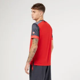 Camicia da padel rossa Macron X Ducati Camicia da padel rossa Macron X Ducati