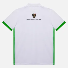 Camicie bianche da bambino Automobili Lamborghini Squadra Corse