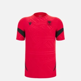 Camicie da allenamento rosse Junior della Nazionale Albanese FSHF 2026/27 Camicie da allenamento rosse Junior della Nazionale Albanese FSHF 2026/27