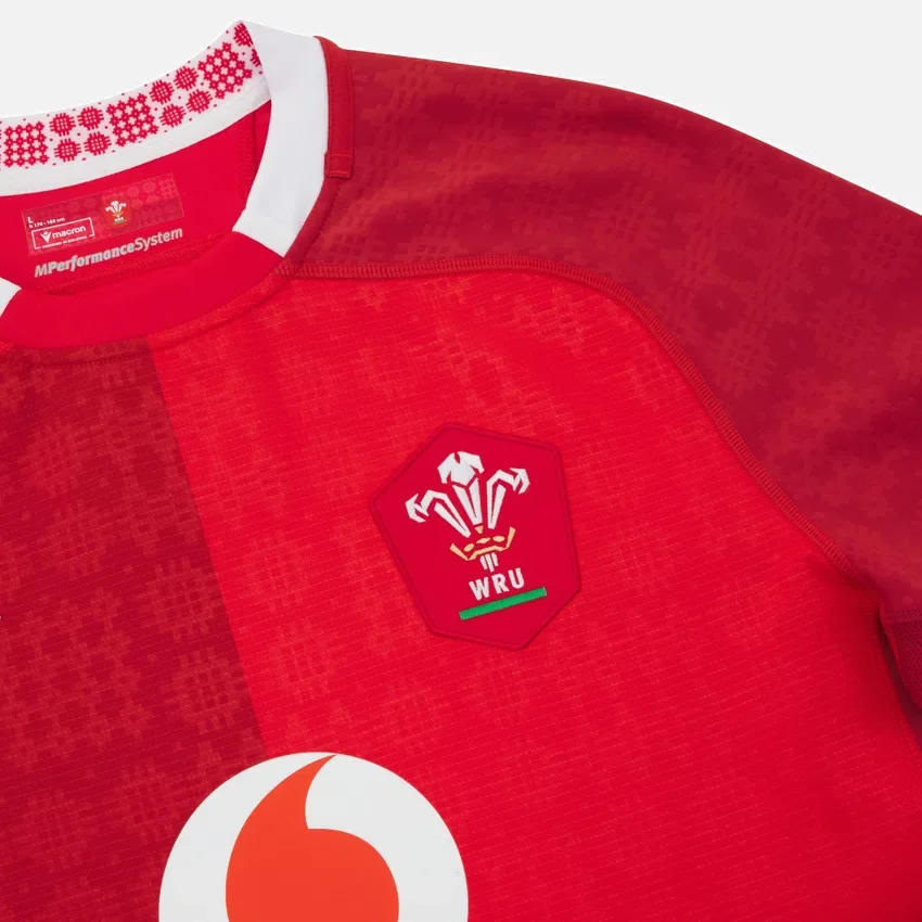 Camicie da casa del Welsh Rugby 2025/26 Camicie da casa del Welsh Rugby 2025/26