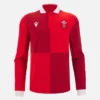 Camicie da casa in cotone a maniche lunghe del Welsh Rugby 2025/26 Camicie da casa in cotone a maniche lunghe del Welsh Rugby 2025/26