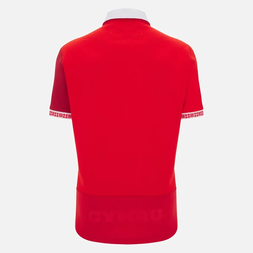 Camicie da casa in cotone Welsh Rugby 2025/26 Camicie da casa in cotone Welsh Rugby 2025/26