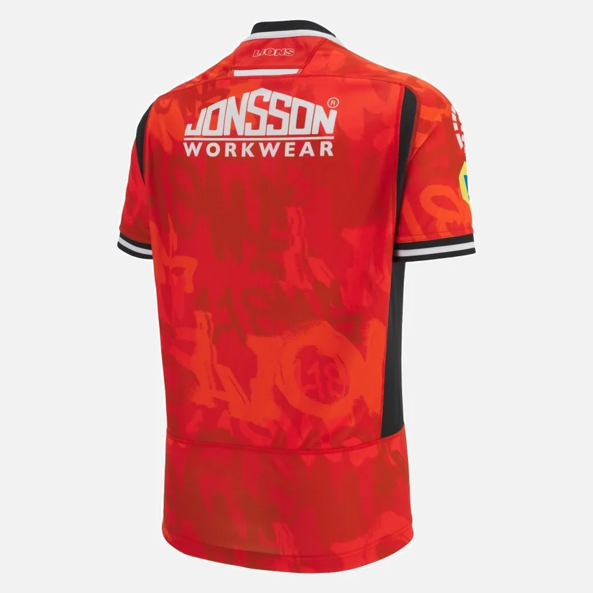 Camicie da casa in poliestere Lions Rugby 2025/26 per adulti Camicie da casa in poliestere Lions Rugby 2025/26 per adulti
