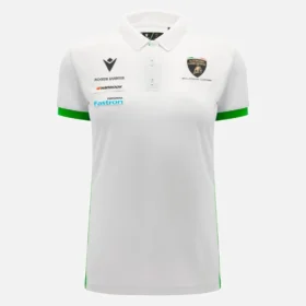 Camicie da donna bianche Automobili Lamborghini Squadra Corse