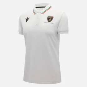 Camicie da donna bianche Automobili Lamborghini Squadra Corse