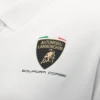 Camicie da donna bianche Automobili Lamborghini Squadra Corse Camicie da donna bianche Automobili Lamborghini Squadra Corse