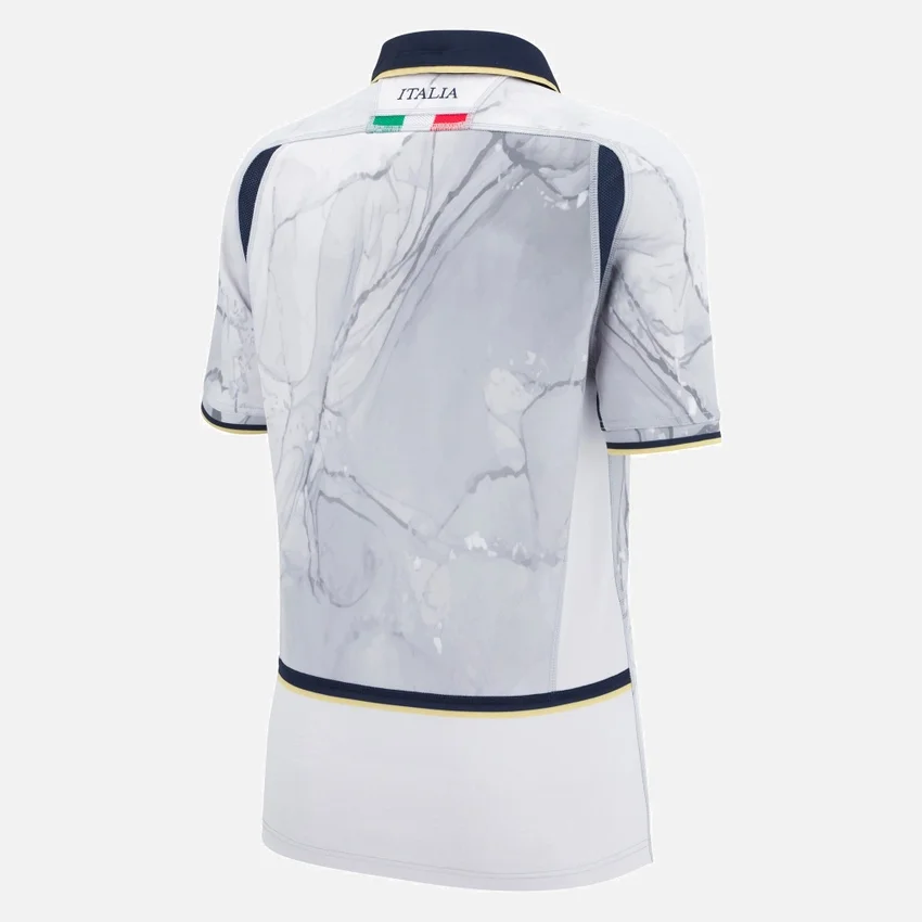 Camicie da donna slim WRWC 2025 Italia Rugby Away Camicie da donna slim WRWC 2025 Italia Rugby Away