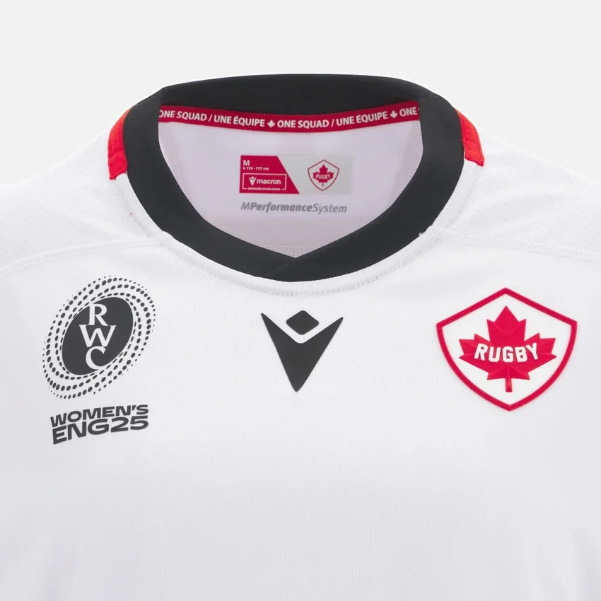 Camicie da donna WRWC 2025 Canada Rugby Replica Away Camicie da donna WRWC 2025 Canada Rugby Replica Away