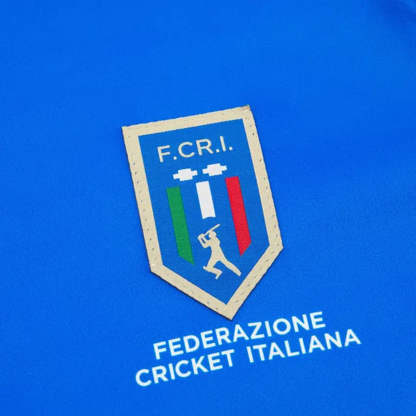 Camicie da gara maschile della Federazione Italiana Cricket per la Coppa del Mondo 2026 Camicie da gara maschile della Federazione Italiana Cricket per la Coppa del Mondo 2026
