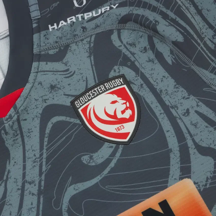 Camicie da partita Euro 2025/26 del Gloucester Rugby Camicie da partita Euro 2025/26 del Gloucester Rugby