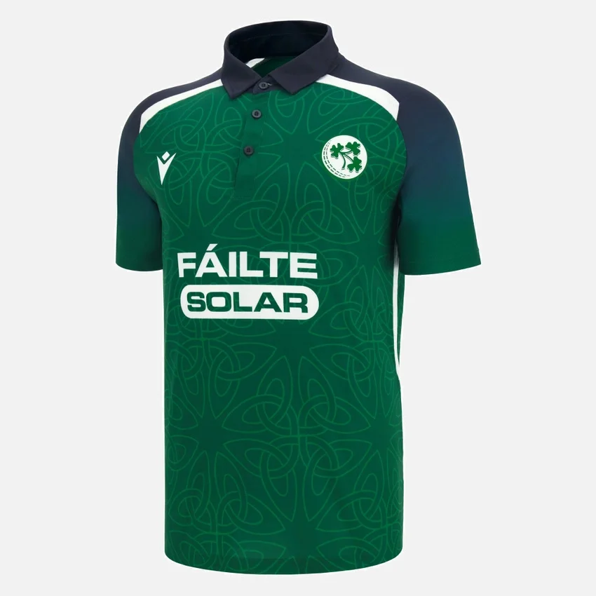Camicie da partita ODI della squadra di cricket irlandese 2026/28 Camicie da partita ODI della squadra di cricket irlandese 2026/28