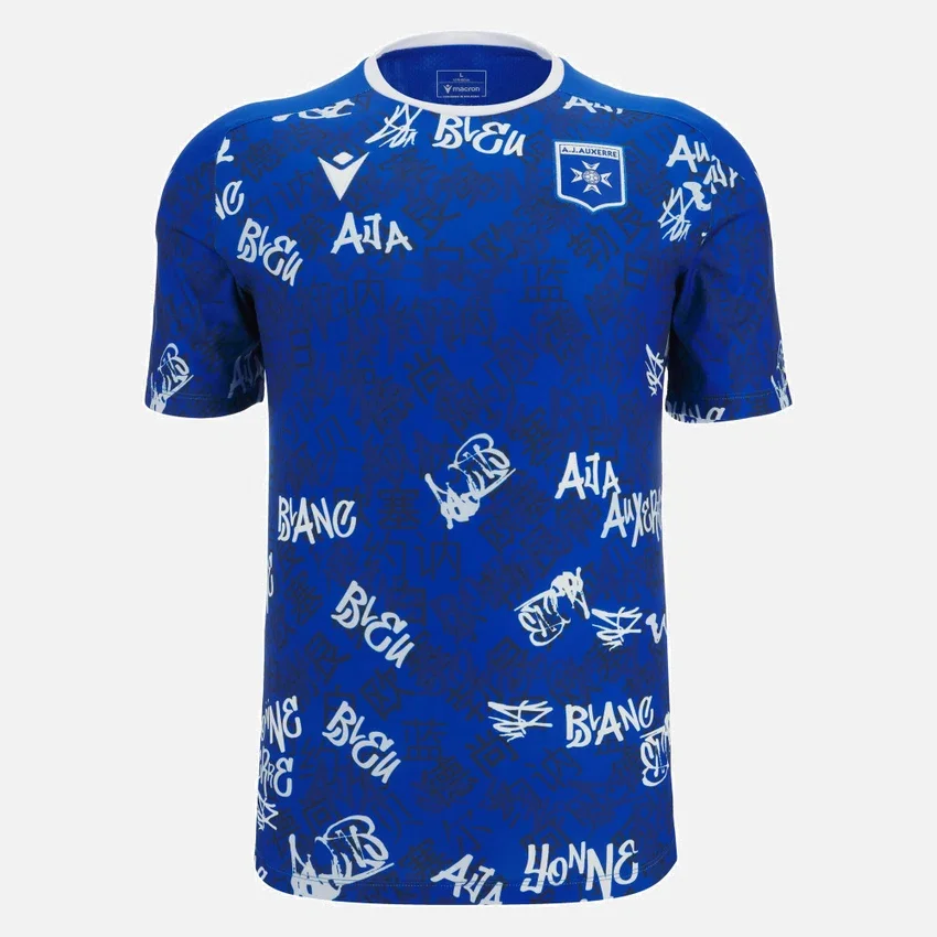 Camicie da riscaldamento per adulti Auxerre 2025/26 Camicie da riscaldamento per adulti Auxerre 2025/26