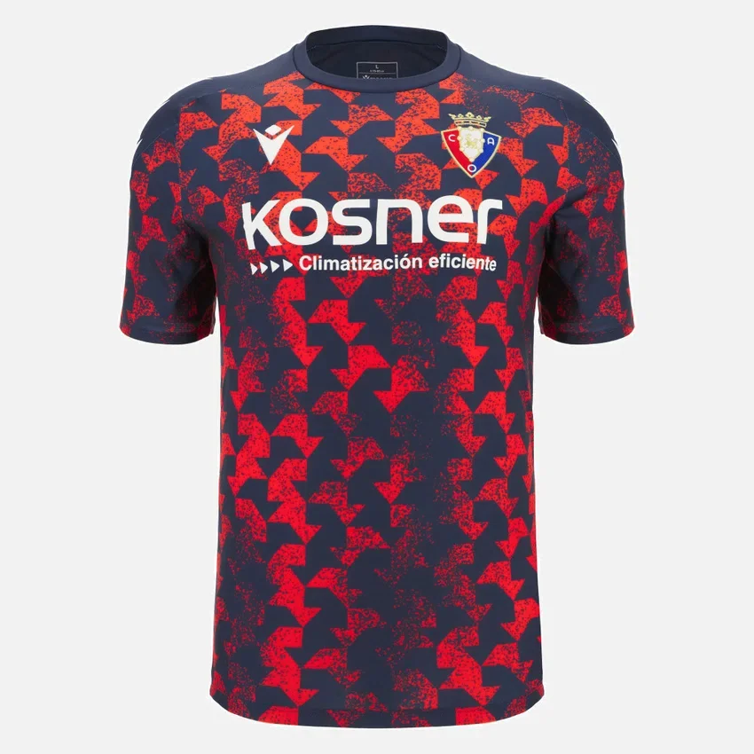 Camicie da riscaldamento per adulti Osasuna 2025/26 Camicie da riscaldamento per adulti Osasuna 2025/26