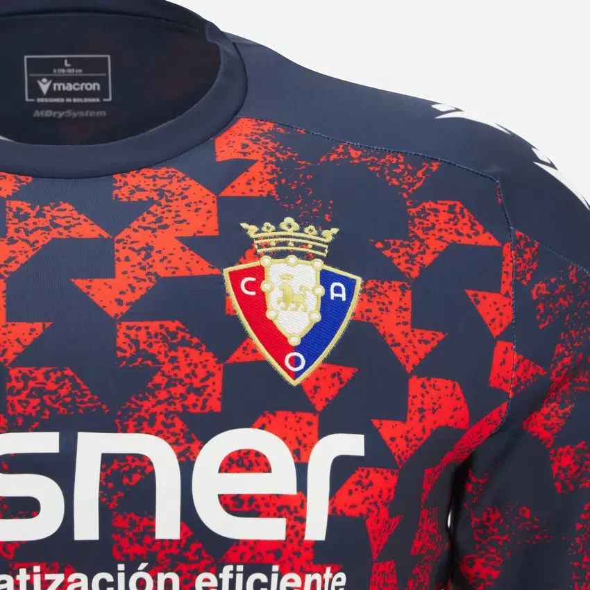 Camicie da riscaldamento per adulti Osasuna 2025/26 Camicie da riscaldamento per adulti Osasuna 2025/26