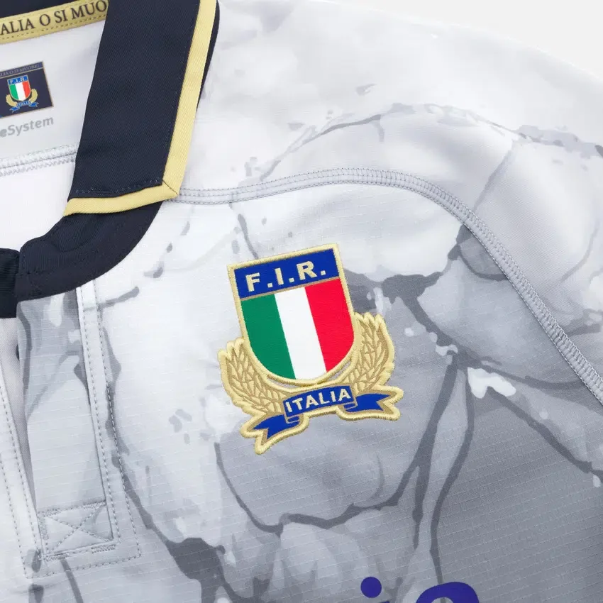 Camicie da trasferta autentiche Italia Rugby 2025/26 per adulti Camicie da trasferta autentiche Italia Rugby 2025/26 per adulti
