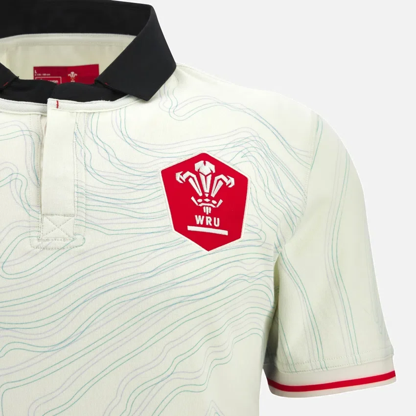 Camicie da trasferta in cotone Welsh Rugby 2025/26 Camicie da trasferta in cotone Welsh Rugby 2025/26