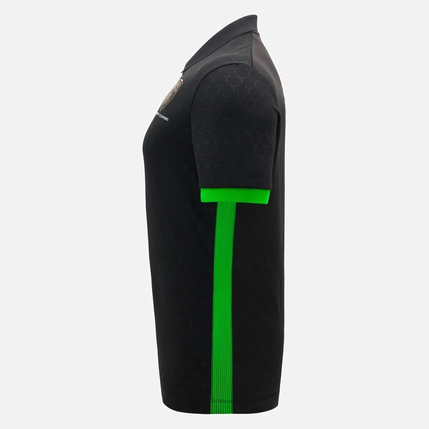 Camicie da uomo nera Automobili Lamborghini Squadra Corse Camicie da uomo nera Automobili Lamborghini Squadra Corse