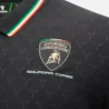 Camicie da uomo nera Automobili Lamborghini Squadra Corse Camicie da uomo nera Automobili Lamborghini Squadra Corse