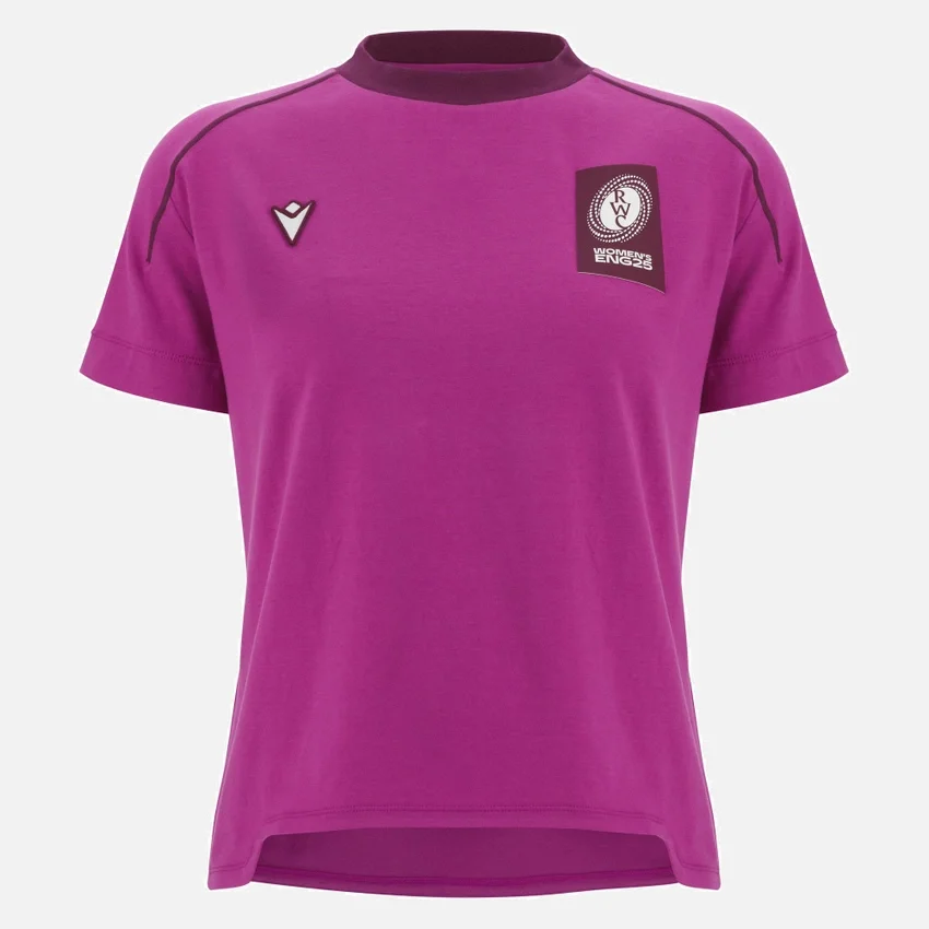 Camicie in cotone da donna per adulti Athleisure Coppa del Mondo di rugby 2025 Camicie in cotone da donna per adulti Athleisure Coppa del Mondo di rugby 2025
