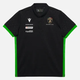 Camicie nere per bambini Automobili Lamborghini Squadra Corse