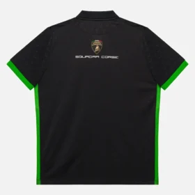 Camicie nere per bambini Automobili Lamborghini Squadra Corse