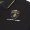 Camicie nere per bambini Automobili Lamborghini Squadra Corse