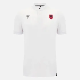 camicie polo bianche da viaggio per adulti della nazionale albanese fshf 2026 27 1 280x280 - Camicie polo bianche da viaggio per adulti della Nazionale albanese FSHF 2026/27