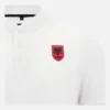 Camicie polo bianche da viaggio per adulti della Nazionale albanese FSHF 2026/27 Camicie polo bianche da viaggio per adulti della Nazionale albanese FSHF 2026/27