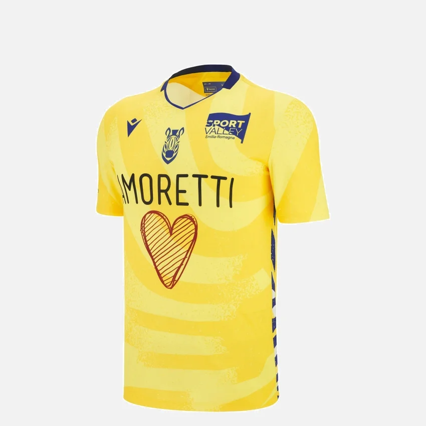 Camicie replica da trasferta Zebre Parma 2025/26 Junior Camicie replica da trasferta Zebre Parma 2025/26 Junior