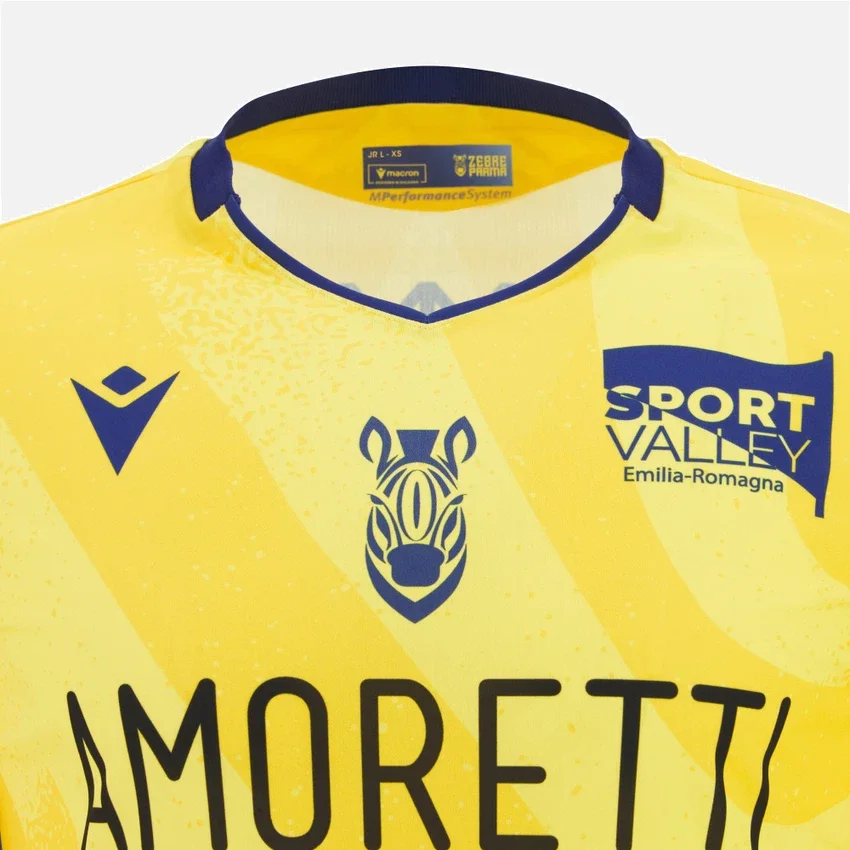Camicie replica da trasferta Zebre Parma 2025/26 Junior Camicie replica da trasferta Zebre Parma 2025/26 Junior