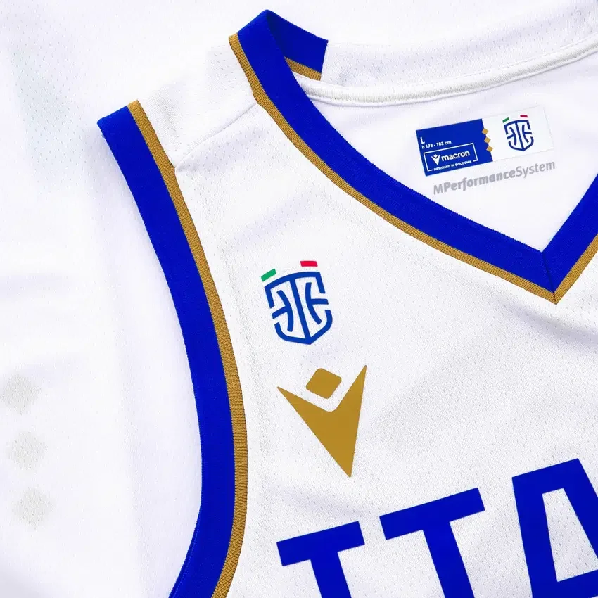 Canotte da casa Italbasket 2025/26 per adulti Canotte da casa Italbasket 2025/26 per adulti
