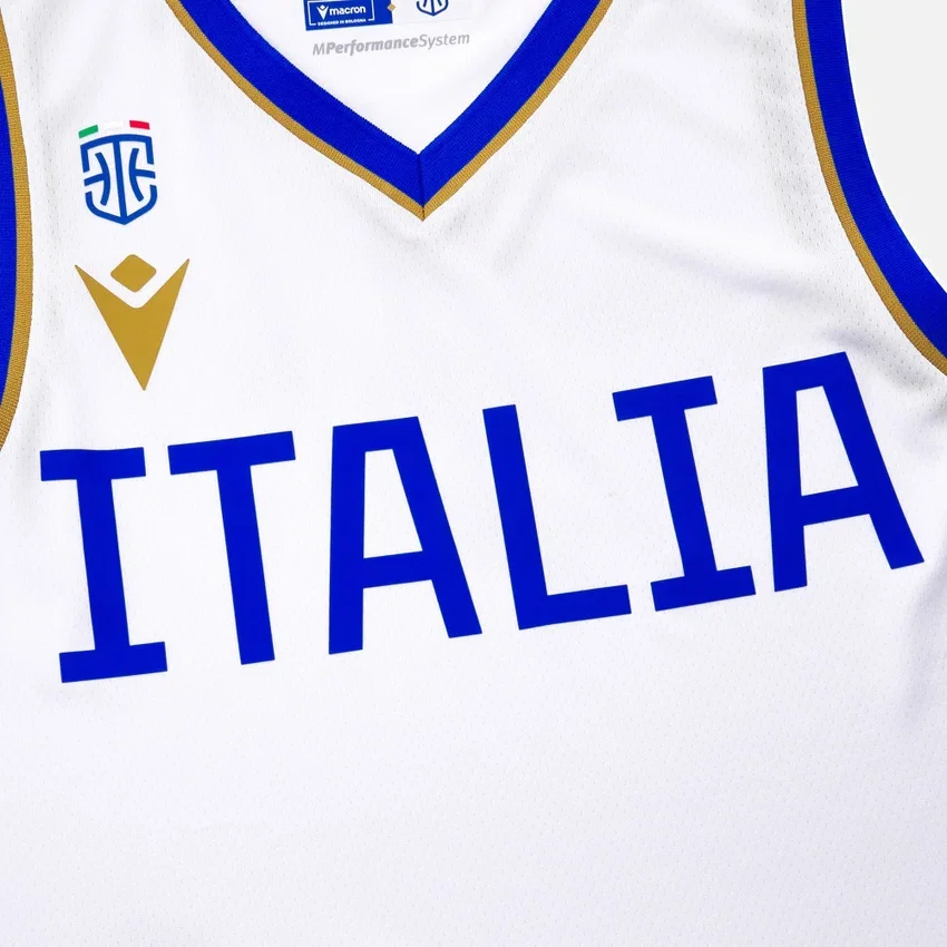 Canotte da casa Italbasket 2025/26 per adulti Canotte da casa Italbasket 2025/26 per adulti