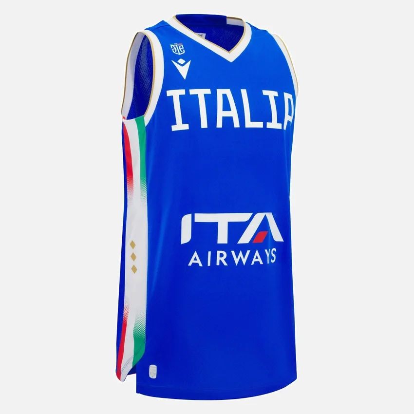 Canotte da trasferta Italbasket 2025/26 per adulti Canotte da trasferta Italbasket 2025/26 per adulti