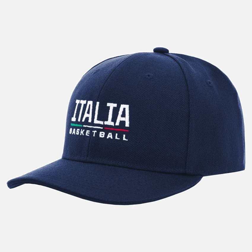 Cappellino da baseball ufficiale Italbasket 2025/26 per adulti Cappellino da baseball ufficiale Italbasket 2025/26 per adulti