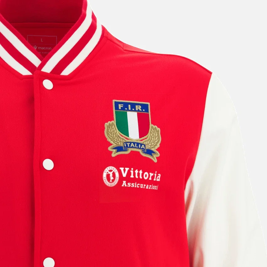 Capsule Garibaldi Italia Rugby 2025/26 Giacca Anthem Athleisure per adulti Capsule Garibaldi Italia Rugby 2025/26 Giacca Anthem Athleisure per adulti