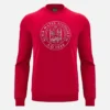 Collezione Unibo Felpa a girocollo rossa non spazzolata Senior Collezione Unibo Felpa a girocollo rossa non spazzolata Senior