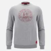 Collezione Unibo Felpa girocollo grigia melange non spazzolata Senior Collezione Unibo Felpa girocollo grigia melange non spazzolata Senior
