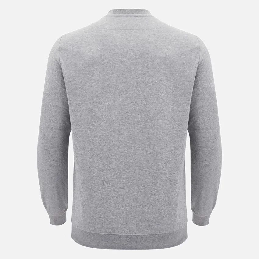 Collezione Unibo Felpa girocollo grigia melange non spazzolata Senior Collezione Unibo Felpa girocollo grigia melange non spazzolata Senior