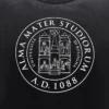 Collezione Unibo Felpa girocollo nera non spazzolata Senior Collezione Unibo Felpa girocollo nera non spazzolata Senior