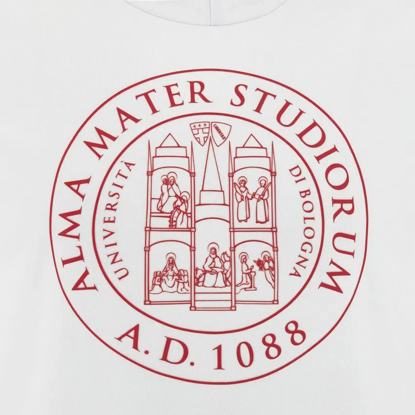 Collezione Unibo Felpe Con Cappuccio bianche felpate Senior Collezione Unibo Felpe Con Cappuccio bianche felpate Senior