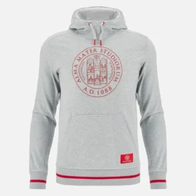Collezione Unibo Felpe Con Cappuccio grigia melange spazzolata Senior Collezione Unibo Felpe Con Cappuccio grigia melange spazzolata Senior