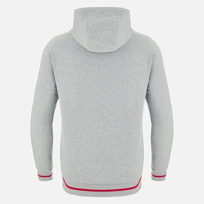 Collezione Unibo Felpe Con Cappuccio grigia melange spazzolata Senior Collezione Unibo Felpe Con Cappuccio grigia melange spazzolata Senior