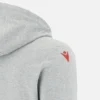 Collezione Unibo Felpe Con Cappuccio grigia melange spazzolata Senior Collezione Unibo Felpe Con Cappuccio grigia melange spazzolata Senior