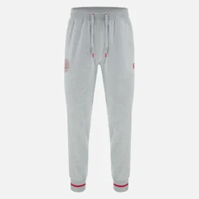 Collezione Unibo Pantaloni della tuta in felpa spazzolata grigio melange Senior