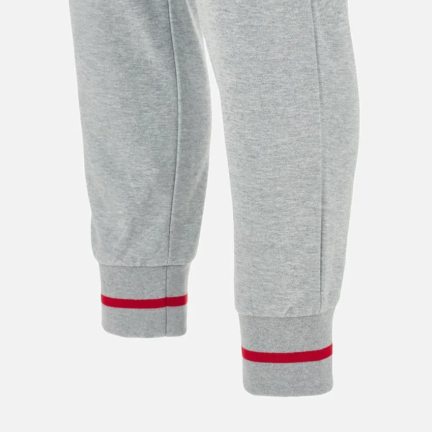 Collezione Unibo Pantaloni della tuta in felpa spazzolata grigio melange Senior Collezione Unibo Pantaloni della tuta in felpa spazzolata grigio melange Senior