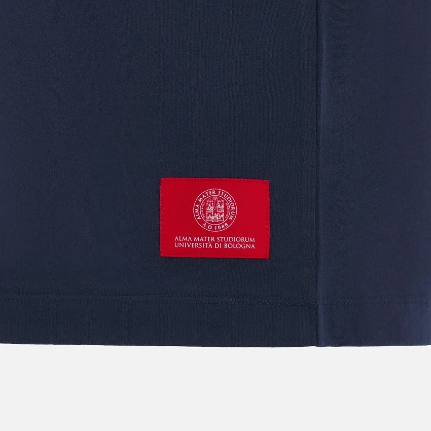 Collezione Unibo T-Shirt in cotone per adulti blu navy Collezione Unibo T-Shirt in cotone per adulti blu navy