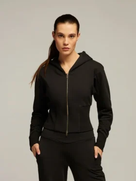 Elo 02 Felpe Con Cappuccio in cotone e zip integrale