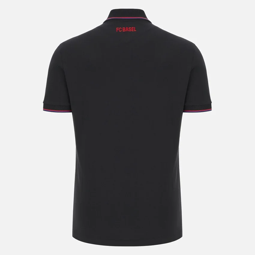 FC Basilea 2025/26 Polo in cotone per adulti in stile Athleisure FC Basilea 2025/26 Polo in cotone per adulti in stile Athleisure